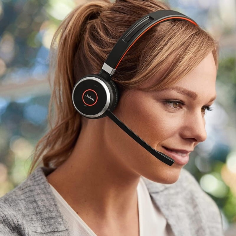 Jabra Evolve 65 SE MS Estéreo Negro - Auriculares Inalámbricos con Micrófono - Ítem4