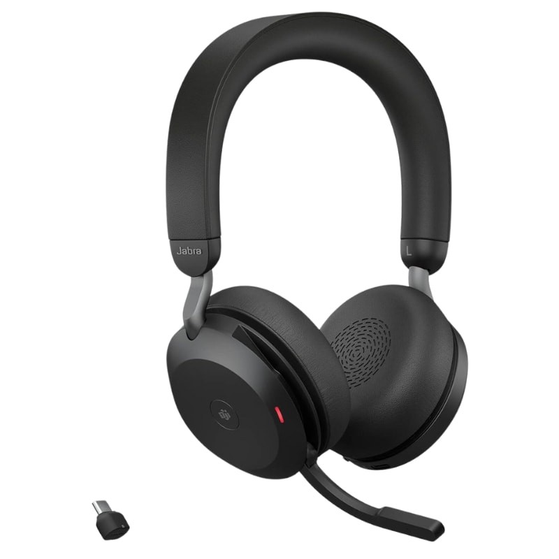 Jabra Evolve2 75 MS ANC Negro - Auriculares Inalámbricos con Micrófono - Ítem