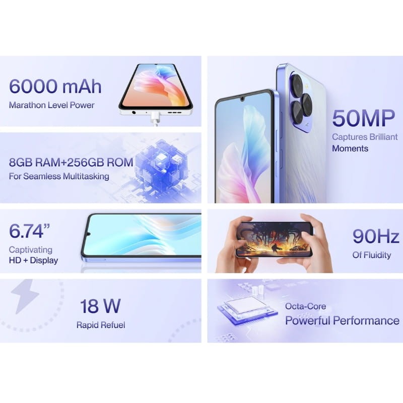 Meizu Note 21 4GB/256GB Blanco - Ítem5