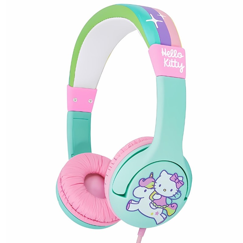 OTL Hello Kitty Rainbow Turquoise - Casque d'écoute pour enfants - Ítem