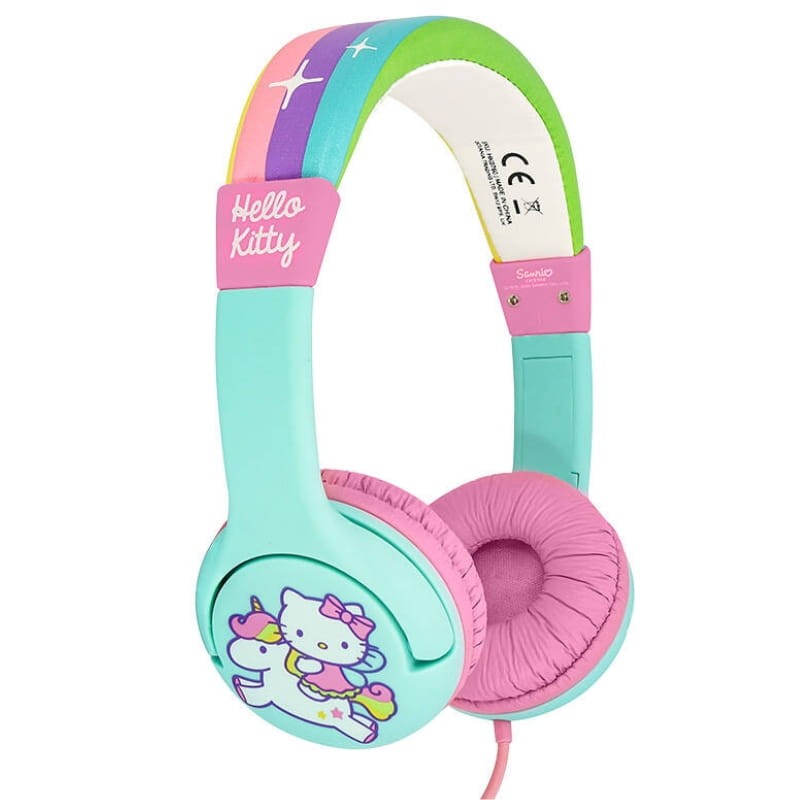 OTL Hello Kitty Rainbow Turquoise - Casque d'écoute pour enfants - Ítem1