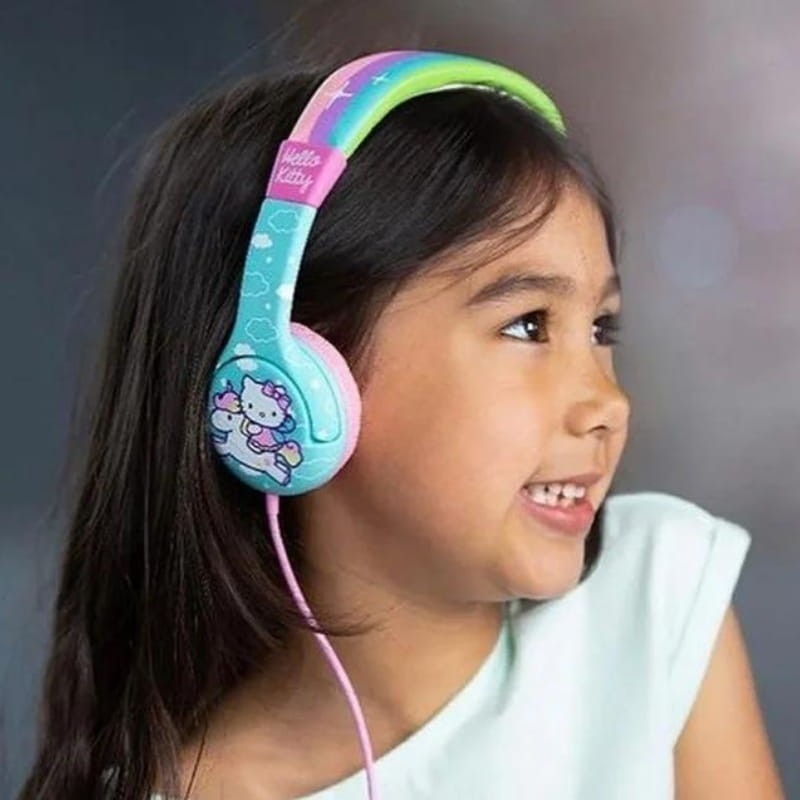 OTL Hello Kitty Rainbow Turquesa - Auriculares para niños - Ítem3