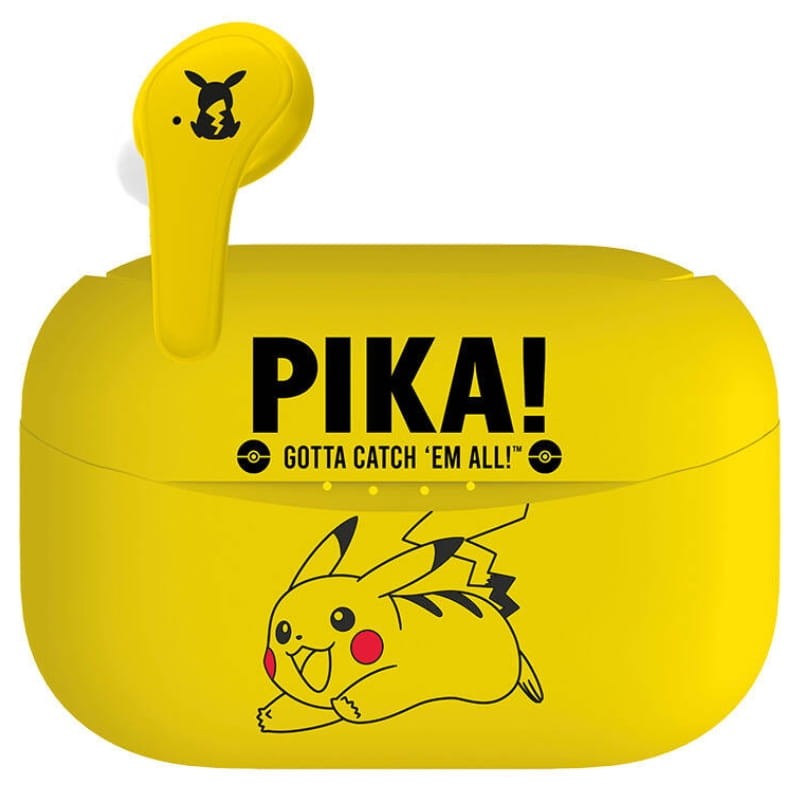 OTL Pokemon Pikachu TWS Amarillo - Auriculares Bluetooth para niños - Ítem1