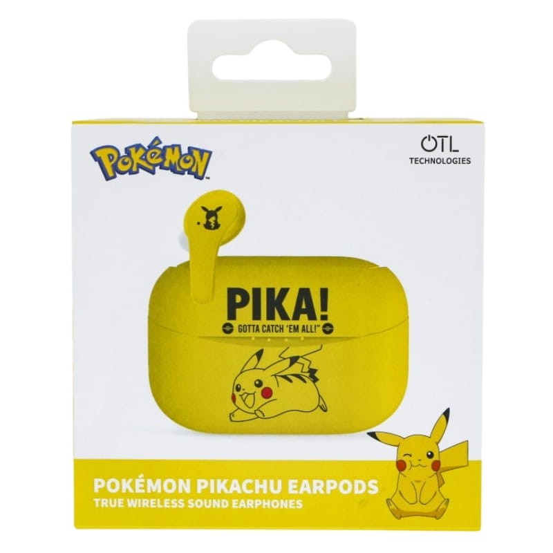 OTL Pokemon Pikachu TWS Amarillo - Auriculares Bluetooth para niños - Ítem5