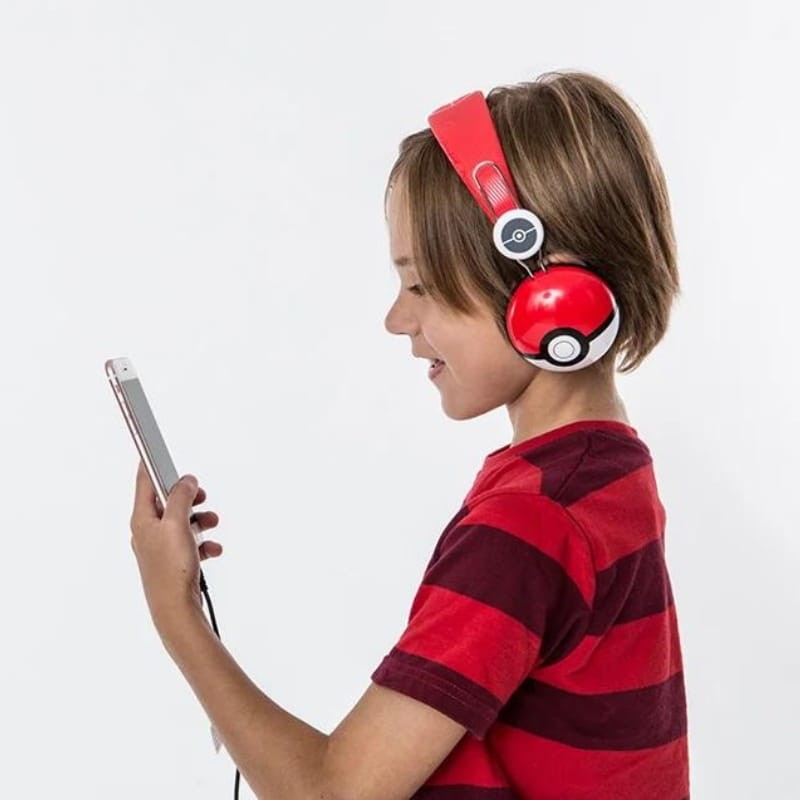 OTL Pokemon Pokeball Dome Rouge - Casque d'écoute pour enfants - Ítem5