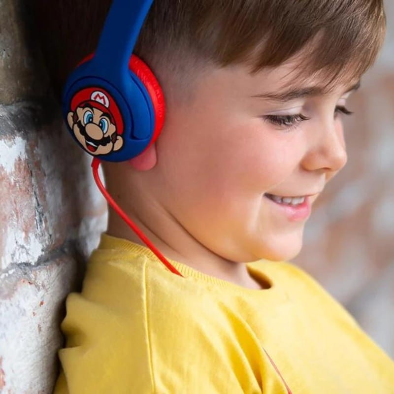 OTL Super Mario Azul/Rojo - Auriculares para niños - Ítem4