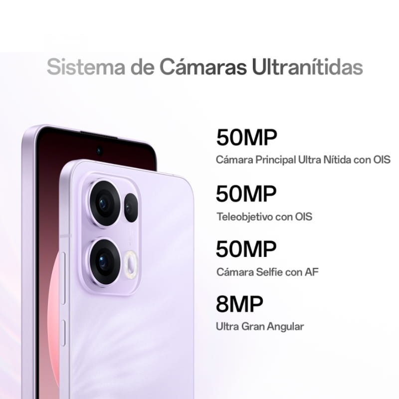 Oppo Reno13 Pro 5G 12GB/512GB Cinzento - Telemóvel - Item8