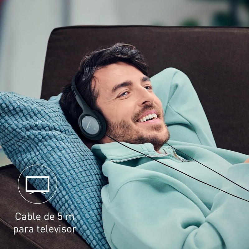 Panasonic RP-HT 090 Cinzento - Auscultadores com fios - Item3