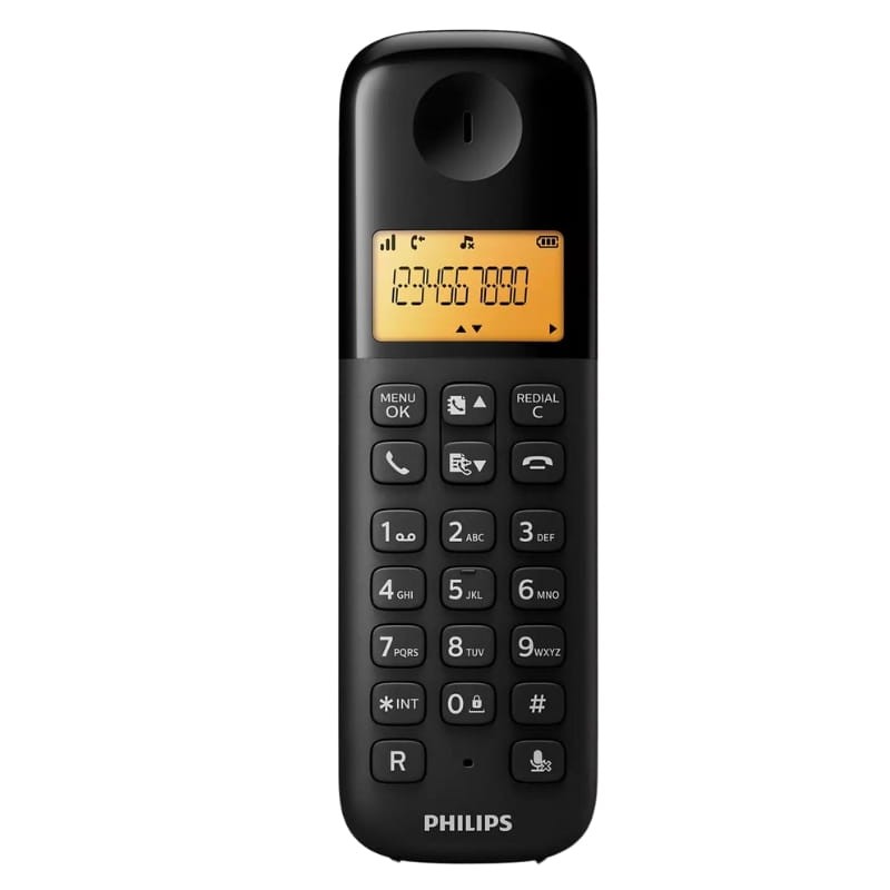 Philips D1601B/34 Preto - Telefone DECT - Item2