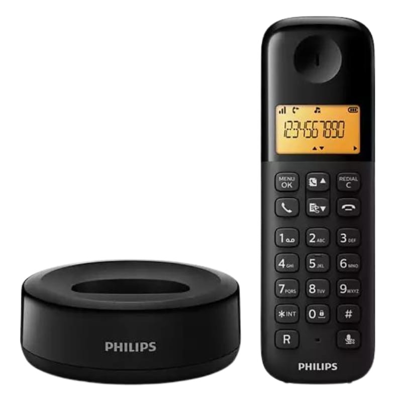 Philips D1601B/34 Preto - Telefone DECT - Item4