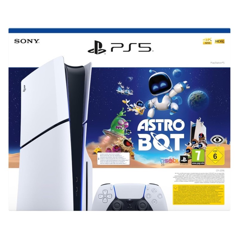 PlayStation 5 Slim (PS5) 1TB Padrão + Astro Bot - Item