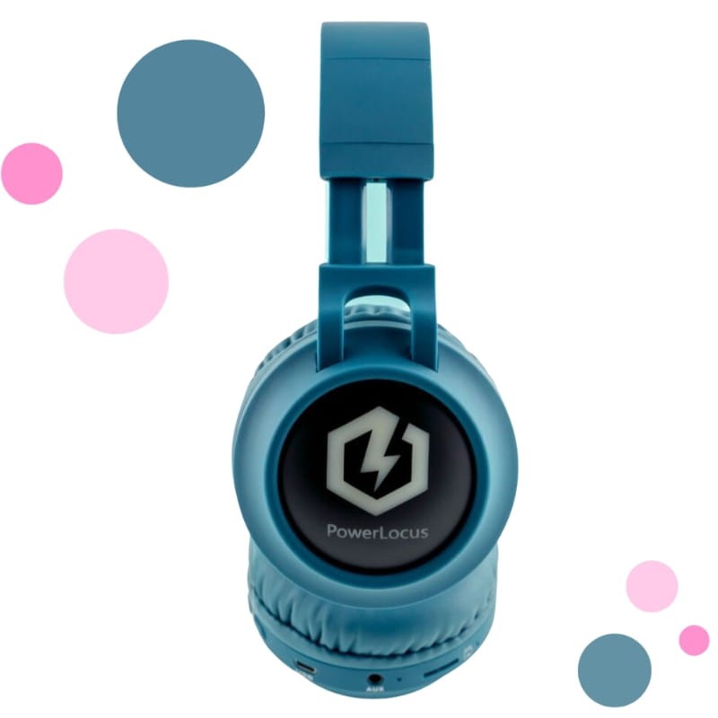 PowerLocus Buddy Bleu - Casque sans fil pour enfants - Ítem2