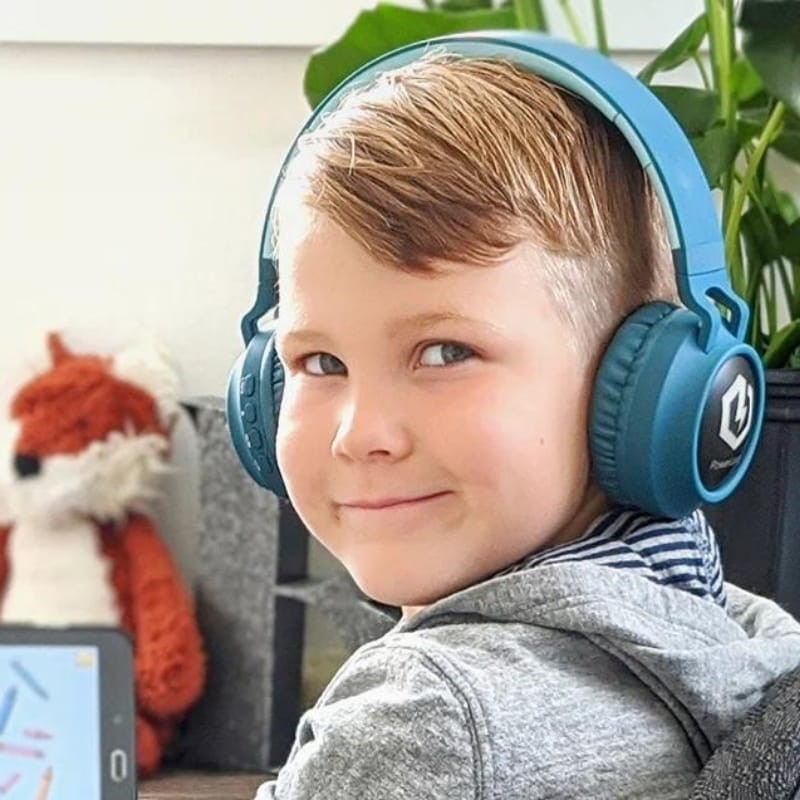 PowerLocus Buddy Bleu - Casque sans fil pour enfants - Ítem7