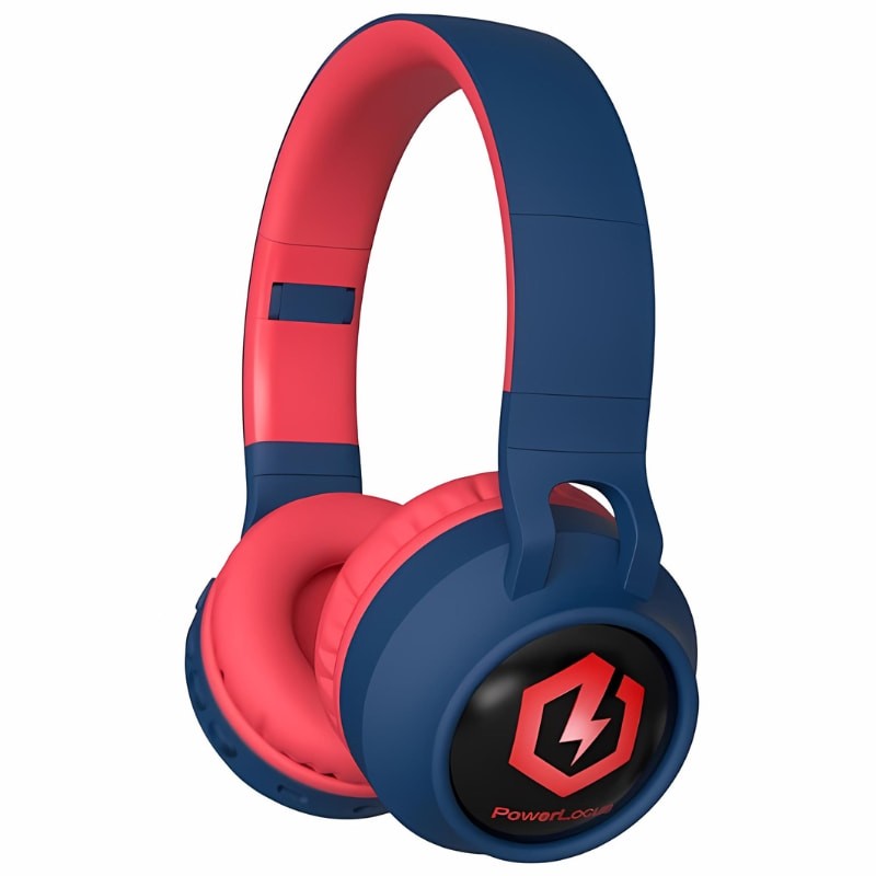 PowerLocus Buddy Bleu/Rouge - Casque d'écoute sans fil pour enfants - Ítem