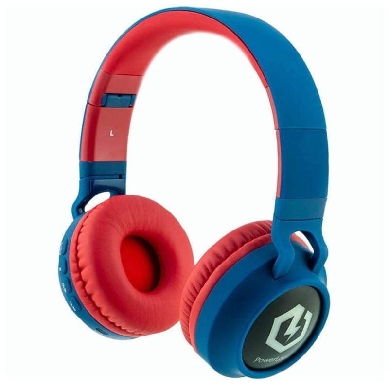 PowerLocus Buddy Bleu/Rouge - Casque d'écoute sans fil pour enfants - Ítem1