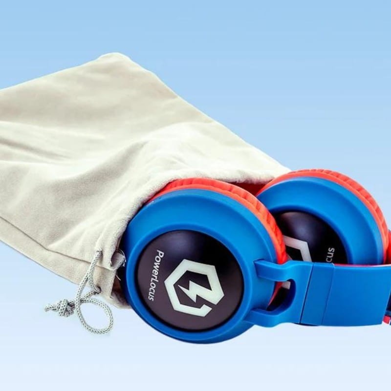 PowerLocus Buddy Bleu/Rouge - Casque d'écoute sans fil pour enfants - Ítem3