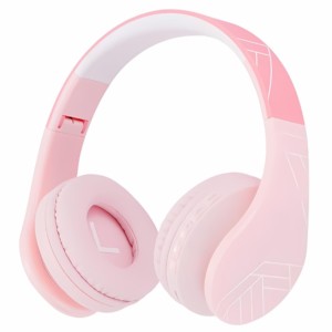 PowerLocus P1 Kids Rosa - Auriculares inalámbricos para Niños