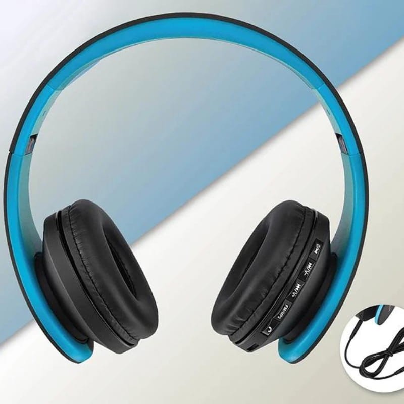 PowerLocus P1 Preto/Azul - Auscultadores Bluetooth - Item1