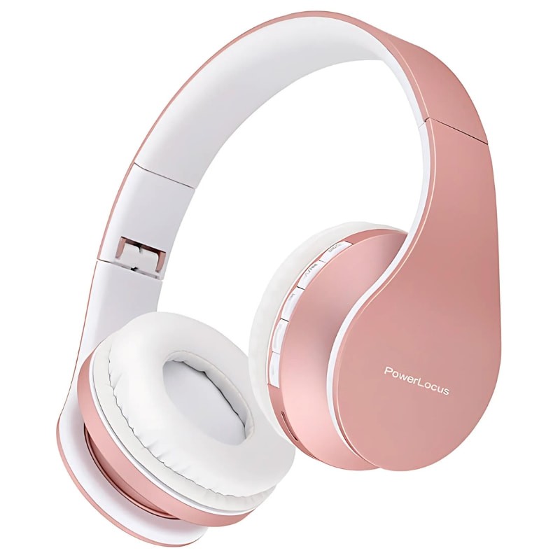 PowerLocus P1 Rosa Ouro - Auscultadores Bluetooth - Item