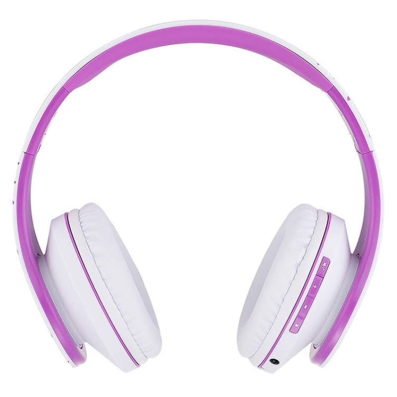 PowerLocus P2 Branco/Violeta - Auscultadores Bluetooth - Item1