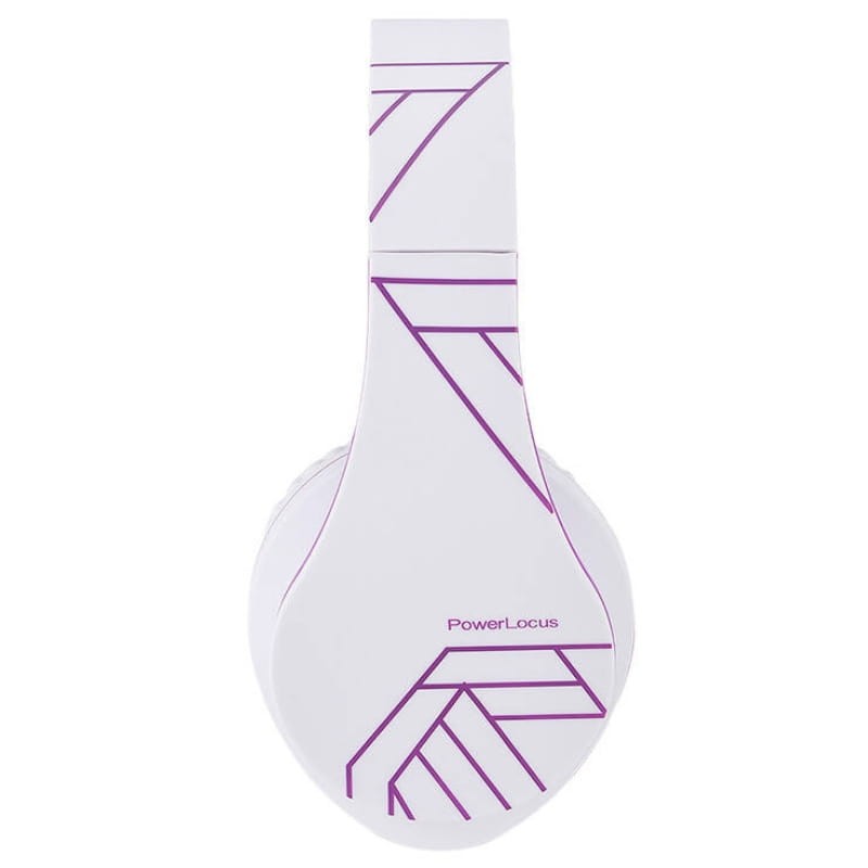 PowerLocus P2 Branco/Violeta - Auscultadores Bluetooth - Item2