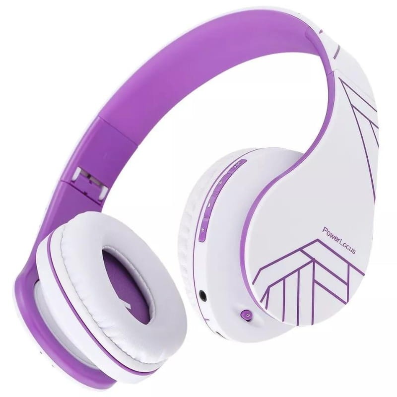 PowerLocus P2 Branco/Violeta - Auscultadores Bluetooth - Item3