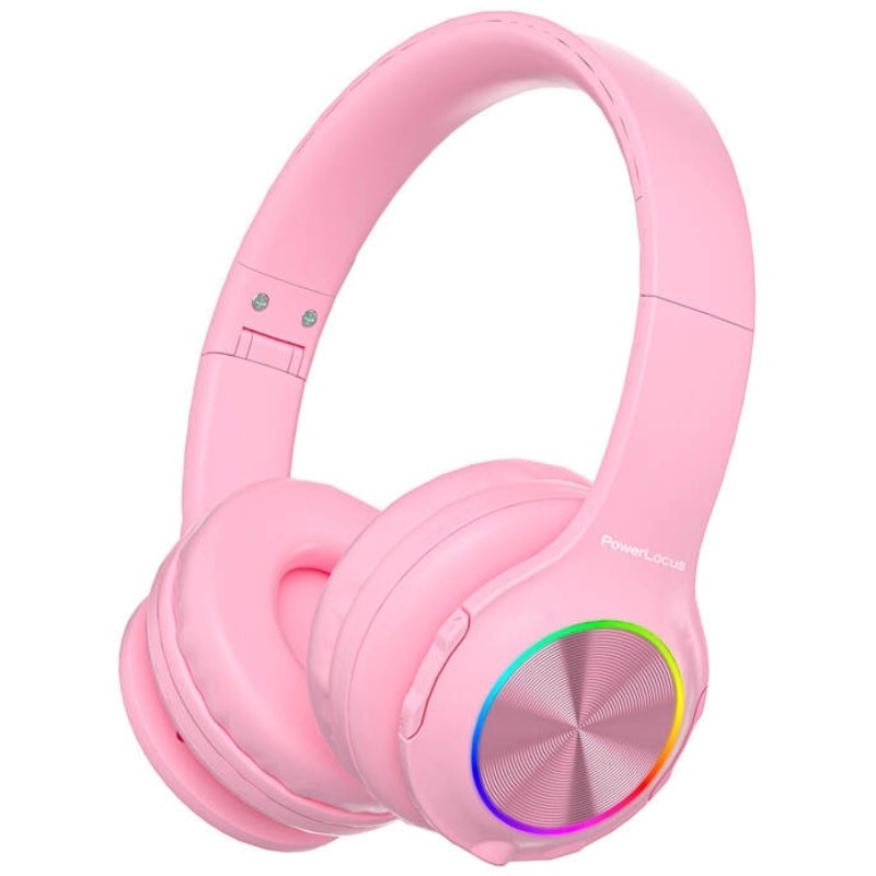 PowerLocus PLED RGB Rose - Casques d'écoute sans fil pour enfants - Ítem