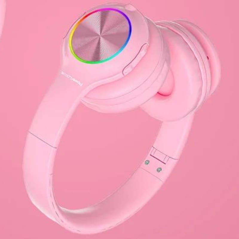 PowerLocus PLED RGB Rose - Casques d'écoute sans fil pour enfants - Ítem3