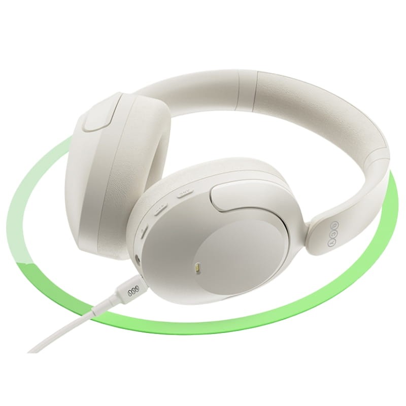 QCY H4 ANC Blanco - Auriculares Bluetooth - Ítem5