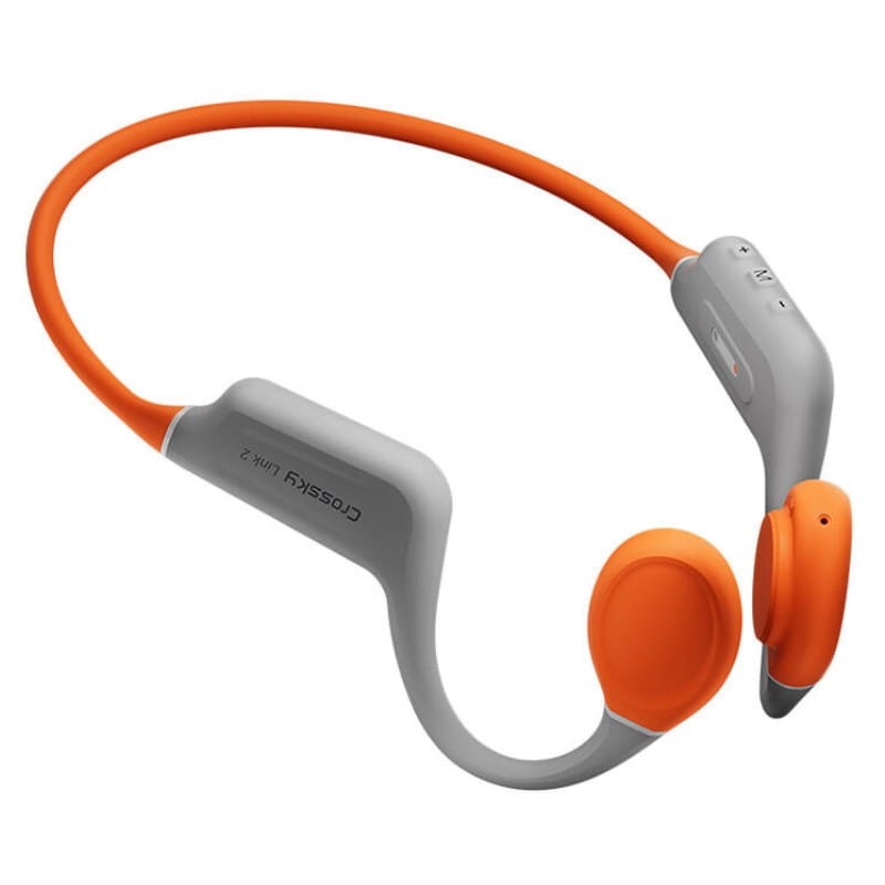 QCY T25 Cinzento/Laranja - Auriculares Bluetooth - Item1