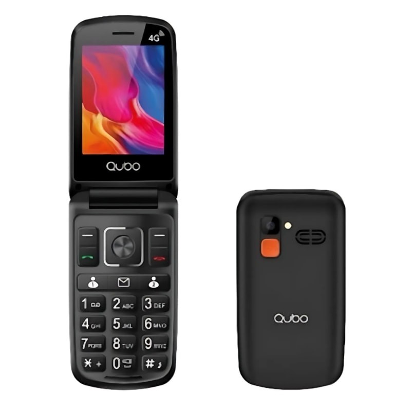 Qubo P-210NW 4G Noir - Téléphone portable pour les personnes âgées - Ítem