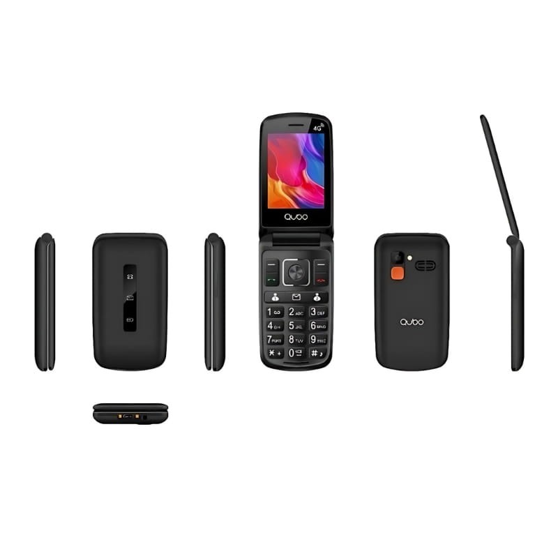 Qubo P-210NW 4G Noir - Téléphone portable pour les personnes âgées - Ítem3