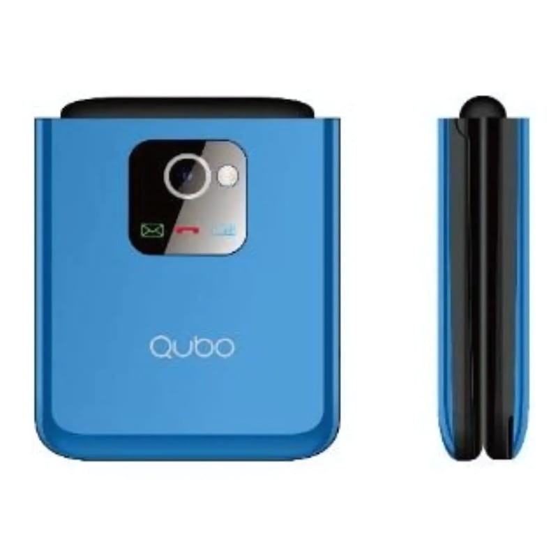 Qubo X-10 Qubo X-10 Bleu - Téléphone portable pour les personnes âgées - Ítem2