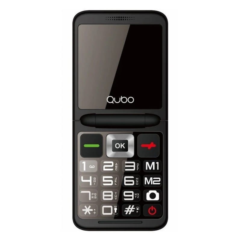 Qubo X-10 Qubo X-10 Bleu - Téléphone portable pour les personnes âgées - Ítem1