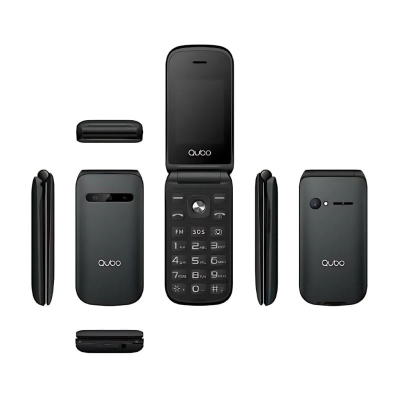 Qubo X-209 4G Noir - Téléphone portable pour les personnes âgées - Ítem2