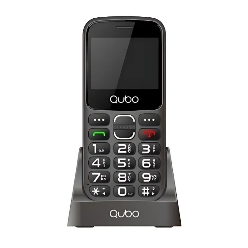 Qubo X-230BKC Noir - Téléphone portable pour seniors - Ítem