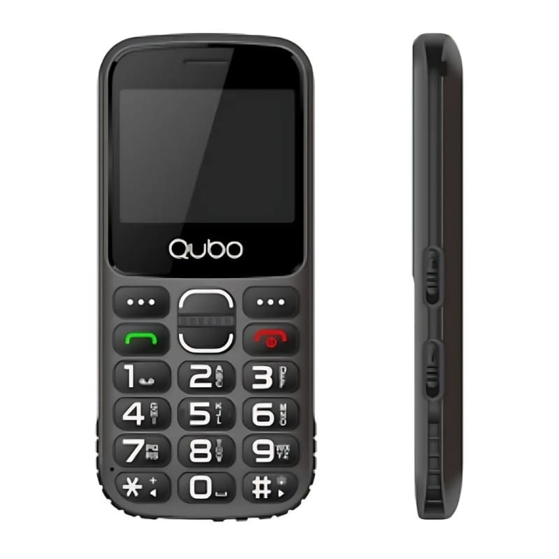 Qubo X-230BKC Noir - Téléphone portable pour seniors - Ítem1