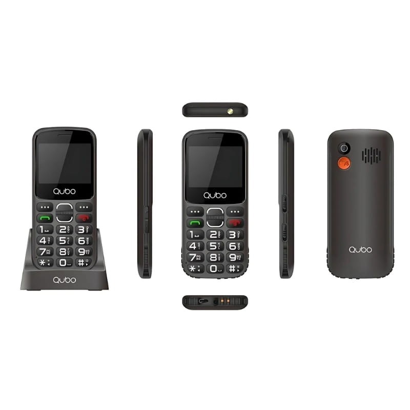 Qubo X-230BKC Noir - Téléphone portable pour seniors - Ítem3