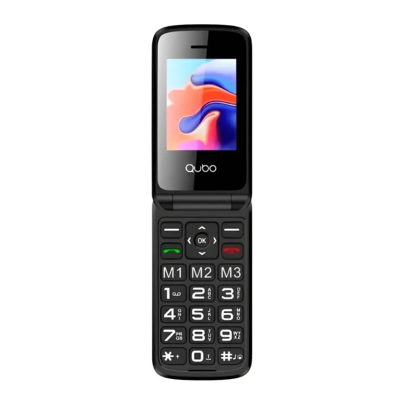 Qubo X-247BL Bleu - Téléphone portable pour les personnes âgées - Ítem2