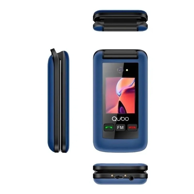 Qubo X-247BL Bleu - Téléphone portable pour les personnes âgées - Ítem3