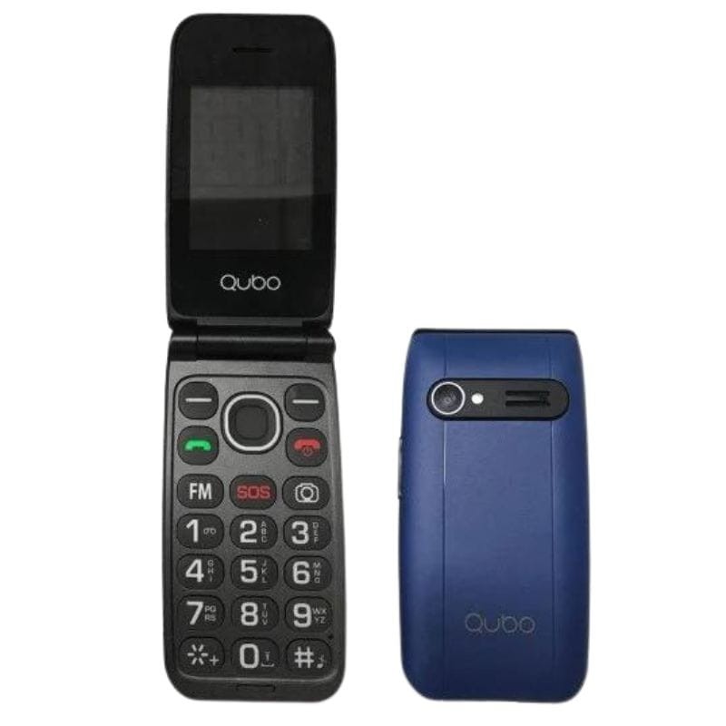 Qubo NEONW-SOS 32MB/32MB Bleu - Téléphone portable - Ítem