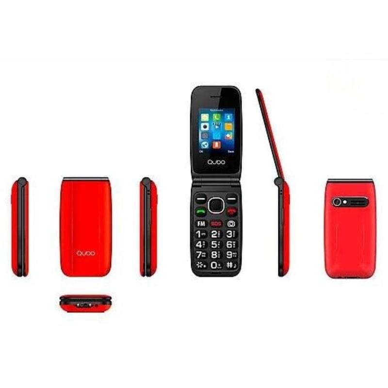 Qubo NEONW-SOS 32MB/32MB Rouge - Téléphone portable - Ítem2