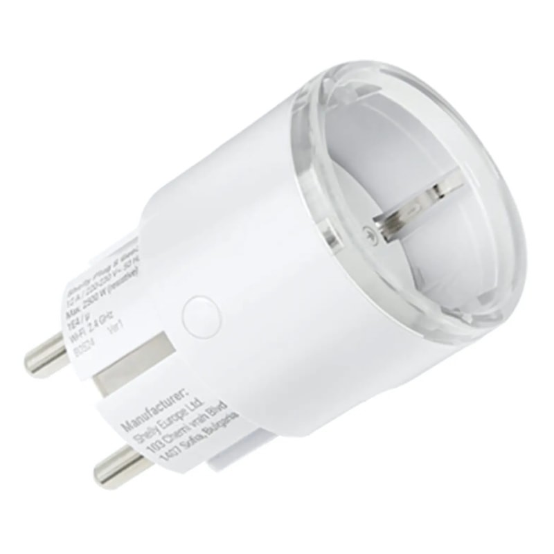 Shelly Plug S MTR Gen3 Blanco - Enchufe Inteligente - Ítem