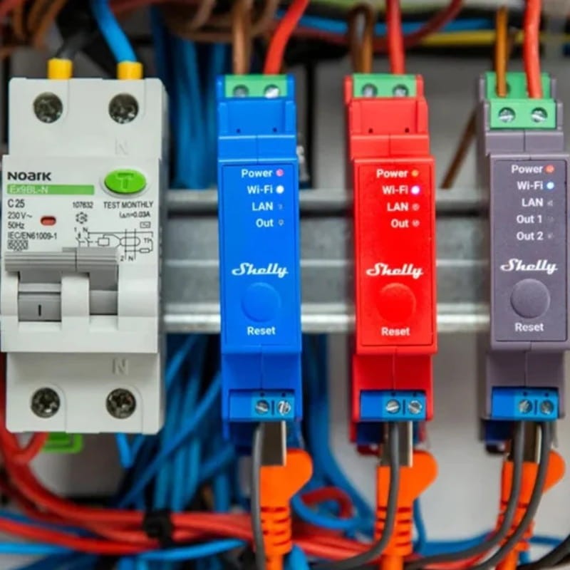 Shelly Pro Dimmer 0/1-10V PM Azul - Interruptor Dimmer - Ítem3