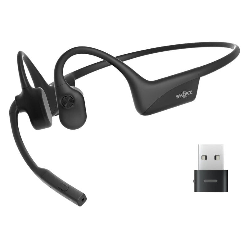 Shokz OpenComm 2 UC USB-A Preto - Auscultadores de condução óssea - Item