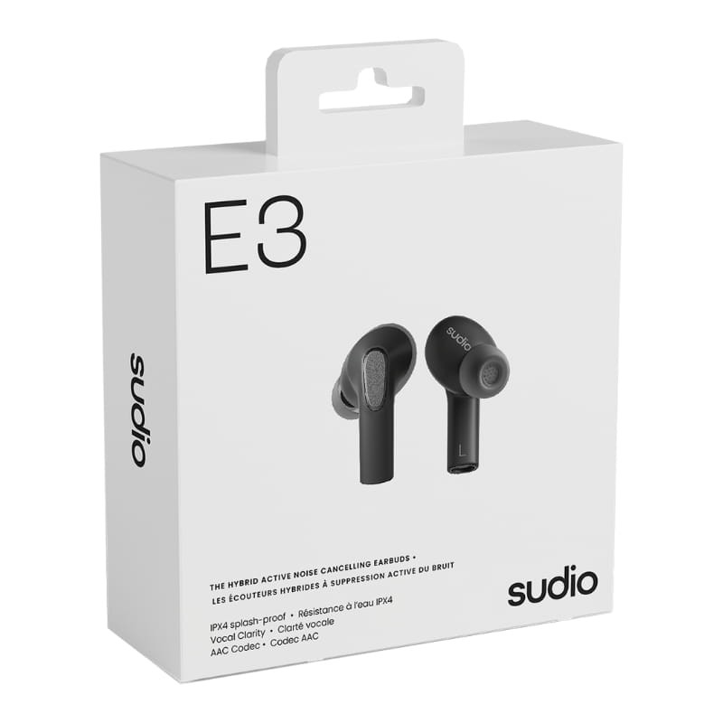 Sudio E3 ANC Noir - Ecouteurs Bluetooth - Ítem5