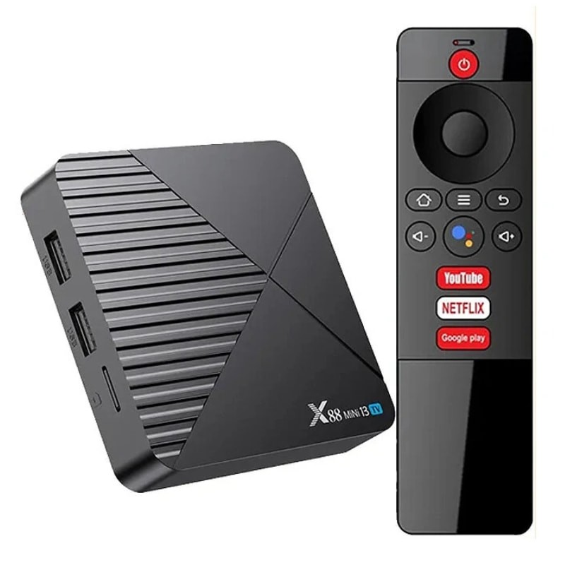 X88 Mini 13 TV RK3528 2Go/16Go Android 13 Noir - Android TV - Ítem