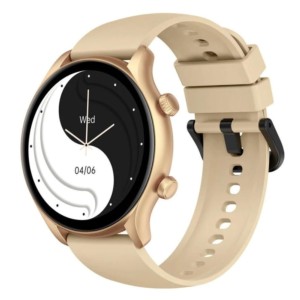 Zeblaze Btalk 3 Plus Or - Montre intelligente appels vocaux, surveillance de la santé 24h/24 et plus de 100 modes d'entraînemen