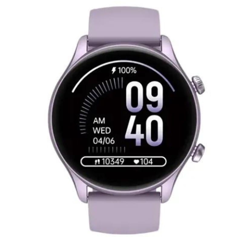 Zeblaze Btalk 3 Plus Violet - Montre intelligente appels vocaux, surveillance de la santé 24h/24 et plus de 100 modes d'entraînemen - Ítem1