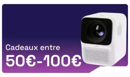 Cadeaux entre 50 et 100 euros